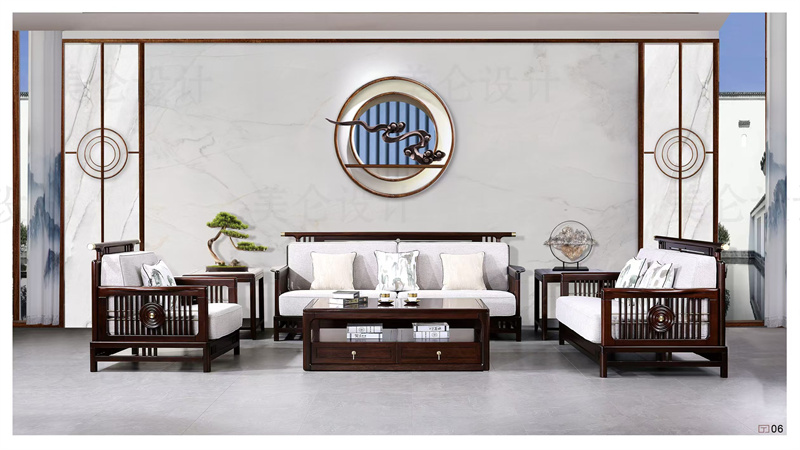 黑檀新中式家具
