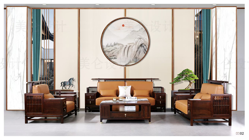 黑檀新中式家具